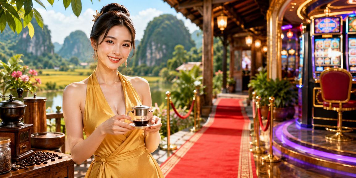 Người chơi thư giãn tại Ninh Bình thử nghiệm slot game trên pc04 trong không gian yên tĩnh