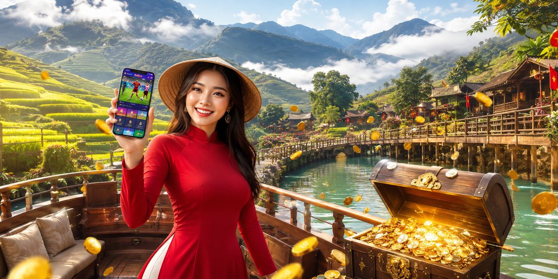 Người dùng tại Sa Pa theo dõi kết quả cá cược thể thao trên điện thoại di động ngoài trời